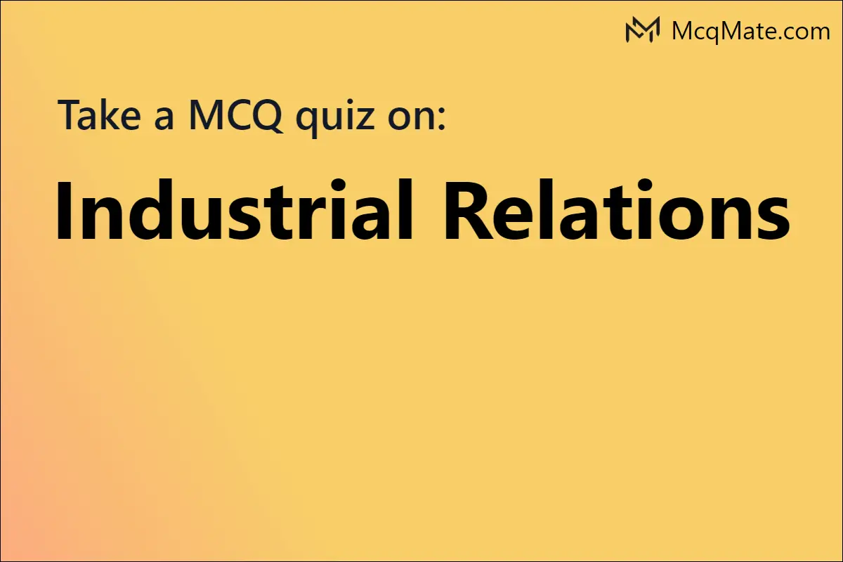 industrial-relations-online-practice-test