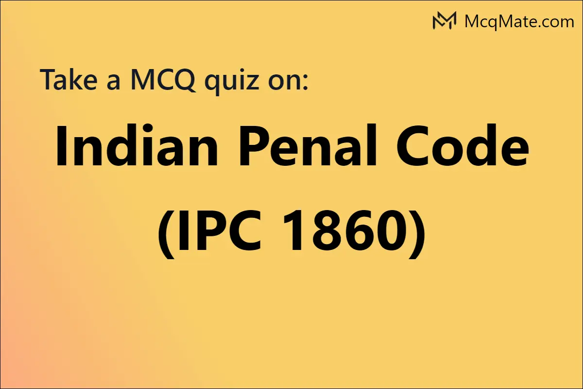 indian-penal-code-ipc-1860-online-practice-test